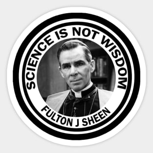 Fulton Sheen Sticker